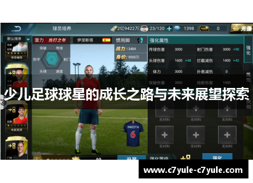 少儿足球球星的成长之路与未来展望探索